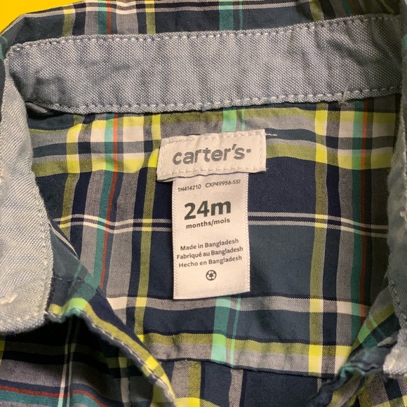 Carter’s Boy Shirt - Picture 2 of 6